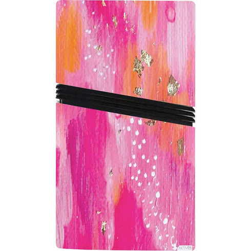 Gold Dust by Etta Vee PS5 Pro Console Skin